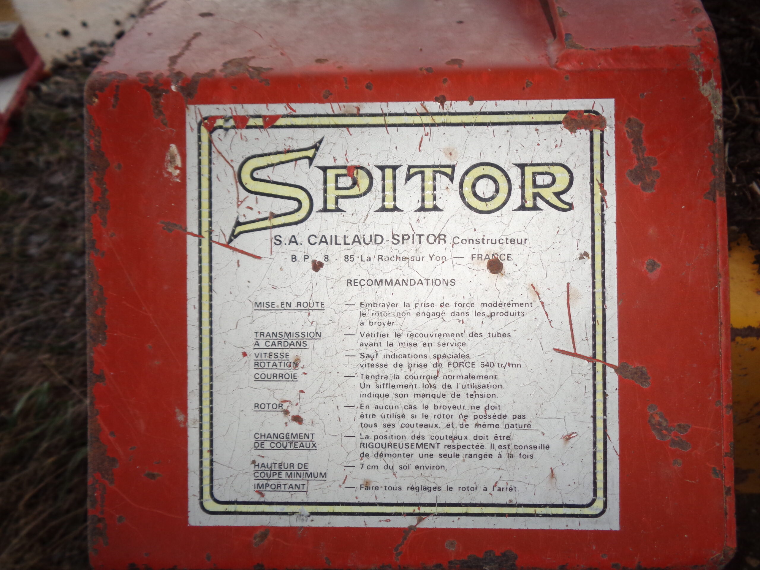 Broyeur Spitor