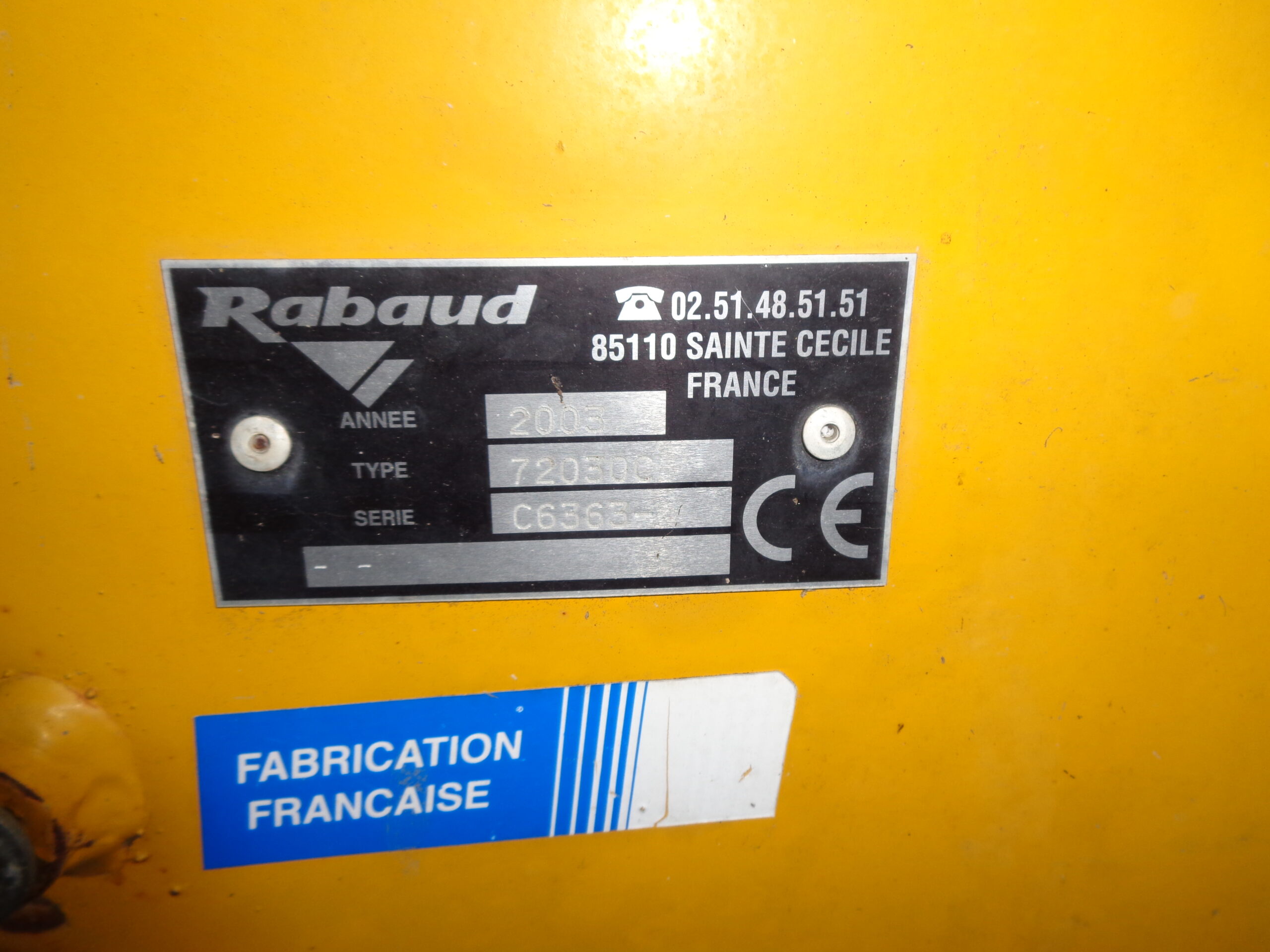 Balayeuse Rabaud